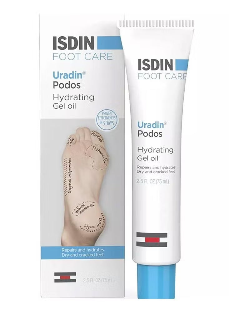 Isdin Ureadin Foot Hydrating Gel Oil 75 Ml
