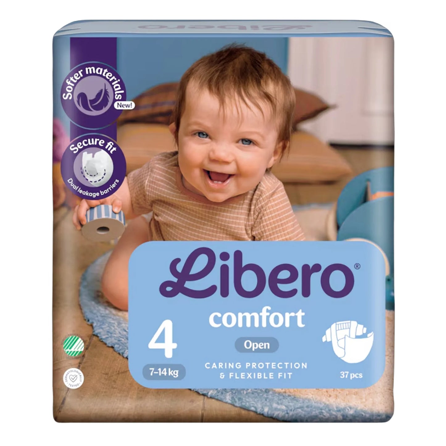 Libero New Comfort Size 4 (7–14 kg) 37 Pieces