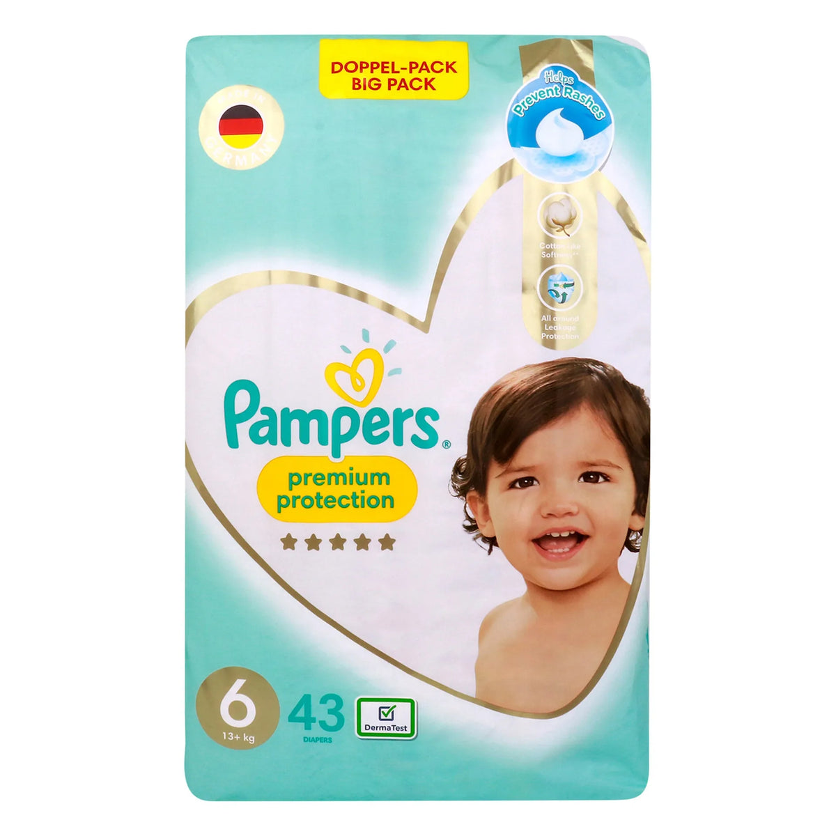 Pampers 6 Premium Care 13+ Kg 43 Pieces