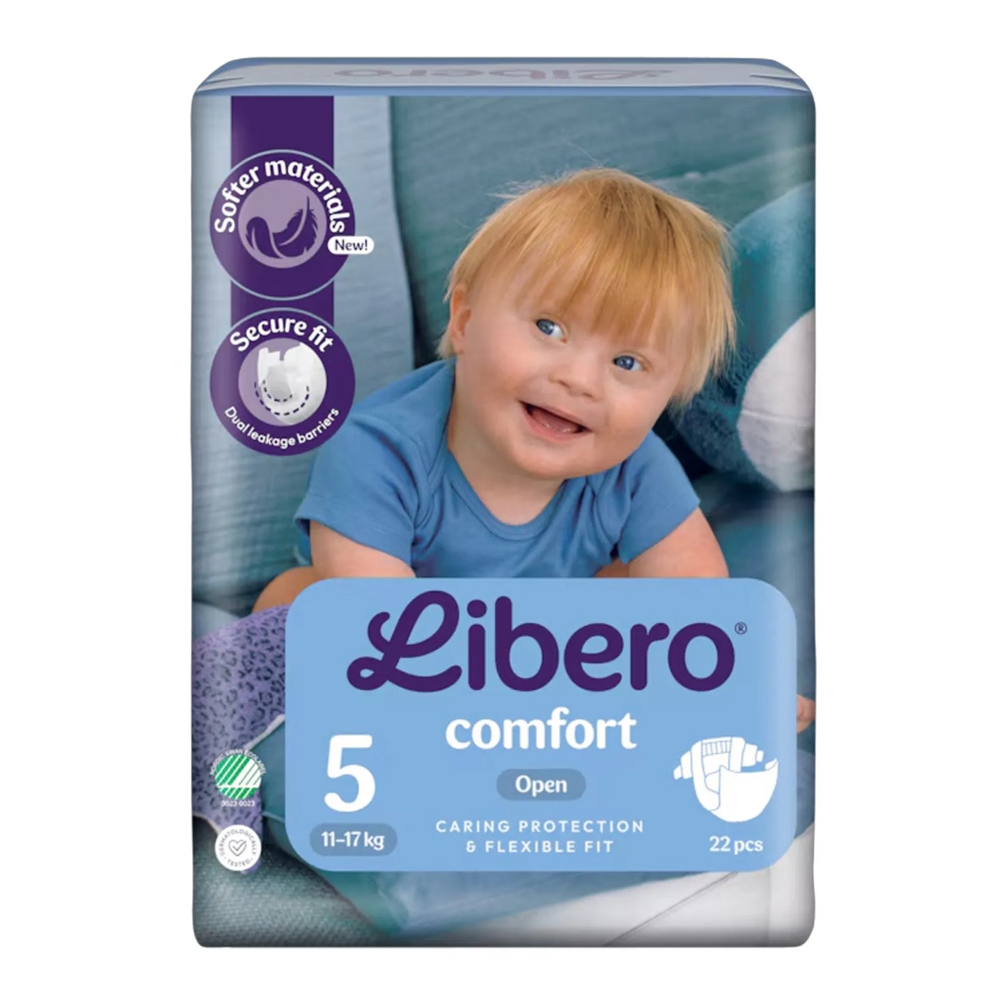 Libero Comfort Size 5 Open 22 Pieces