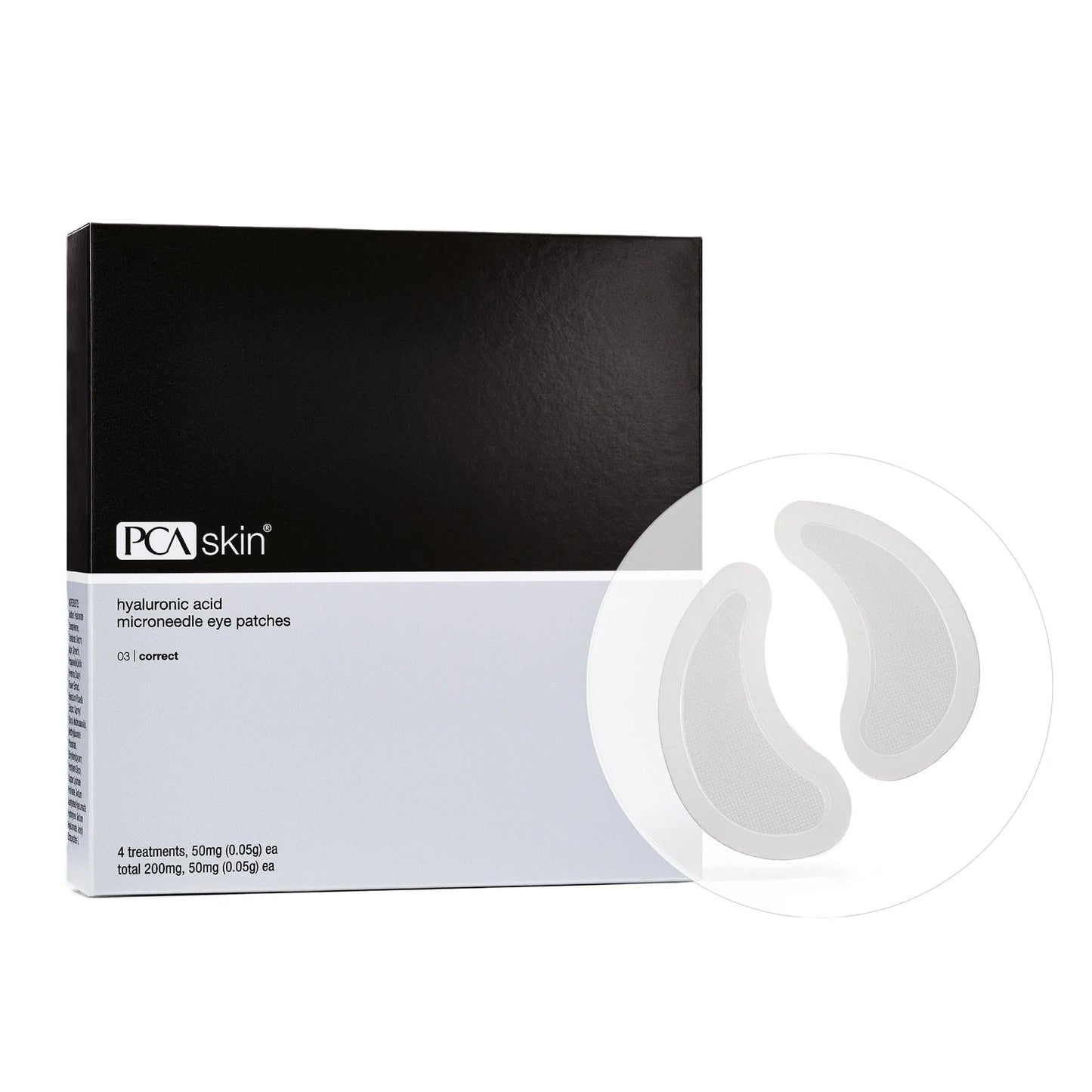 PCA Skin Hyaluronic Acid Eye Patches [03] 4×2 pcs