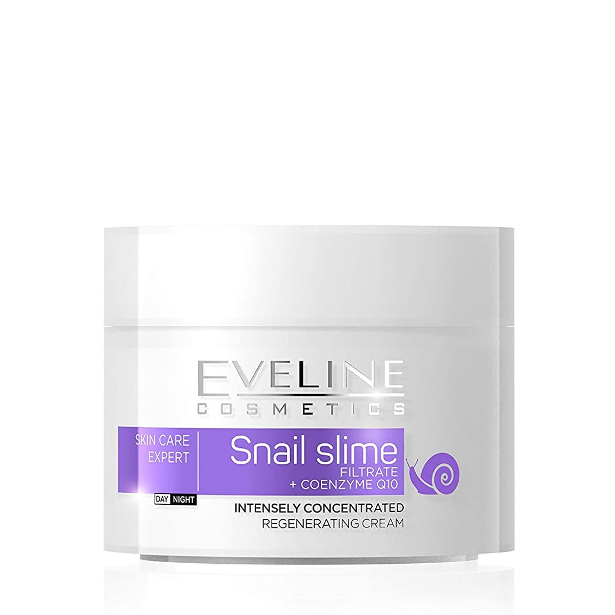 Eveline Skin Care Expert Snail Slime + Coenzyme Q10 Intensely Concentrated Regenerating Cream Day and Night 50 Ml